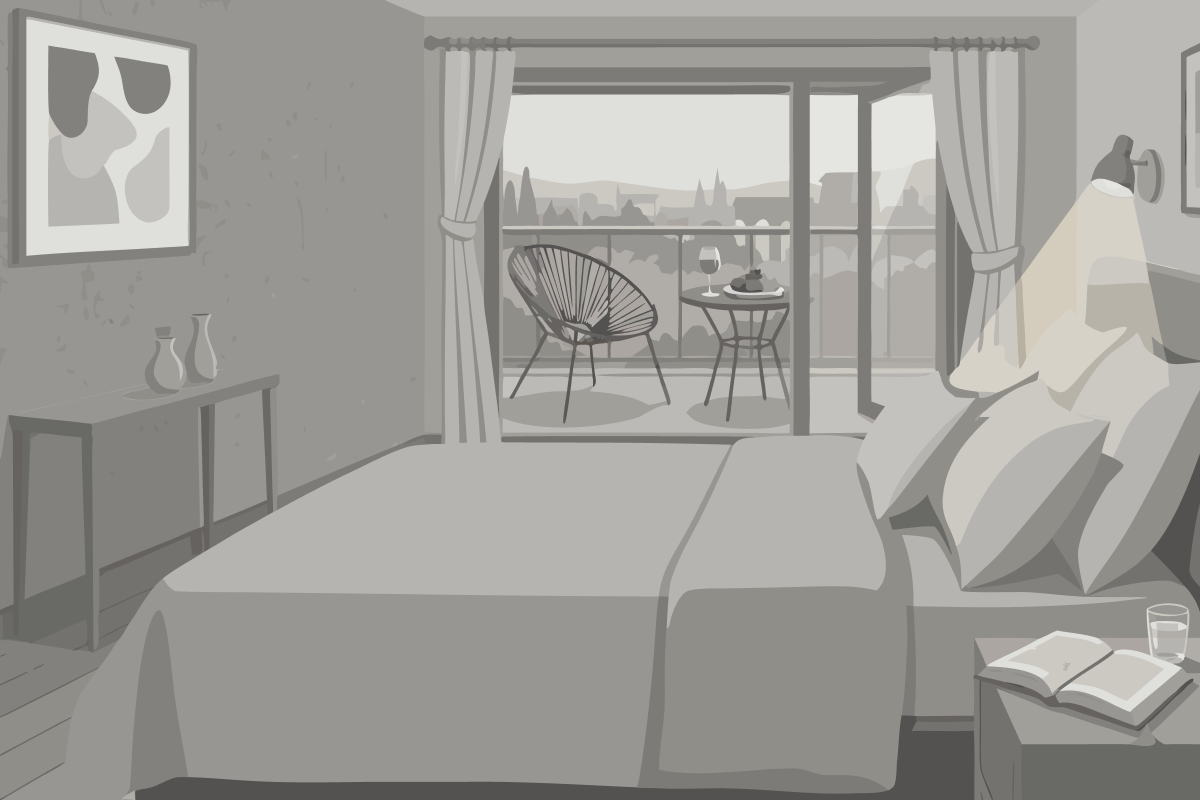 Standard King Room with Sofa Bed - Non-Smoking